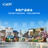 CADA DOUBLEE C66018 66018 CẢNH ĐƯỜNG PHỐ NHẬT BẢN NHÀ SUSHI bộ đồ chơi xếp lắp ráp ghép mô hình Creator Sáng Tạo 1665 khối