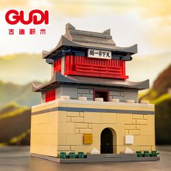 GUDI 51015 4 PHONG CÁCH KIẾN ​​TRÚC KIỂU TRUNG HOA bộ đồ chơi xếp lắp ráp ghép mô hình Architecture Công Trình Kiến Trúc 935 khối