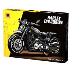 LEIMAO H1127 1127 XE MÁY HARLEY DAVIDSON DARK RIDER bộ đồ chơi xếp lắp ráp ghép mô hình Technic Kỹ Thuật Công Nghệ Cao Mô Hình Phương Tiện 680 khối