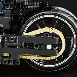 LEIMAO H1127 1127 XE MÁY HARLEY DAVIDSON DARK RIDER bộ đồ chơi xếp lắp ráp ghép mô hình Technic Kỹ Thuật Công Nghệ Cao Mô Hình Phương Tiện 680 khối