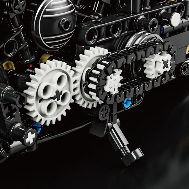 LEIMAO H1127 1127 XE MÁY HARLEY DAVIDSON DARK RIDER bộ đồ chơi xếp lắp ráp ghép mô hình Technic Kỹ Thuật Công Nghệ Cao Mô Hình Phương Tiện 680 khối