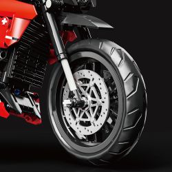 LEIMAO H1128 1128 XE MÁY DUCATI V4S bộ đồ chơi xếp lắp ráp ghép mô hình Technic Kỹ Thuật Công Nghệ Cao Mô Hình Phương Tiện 816 khối