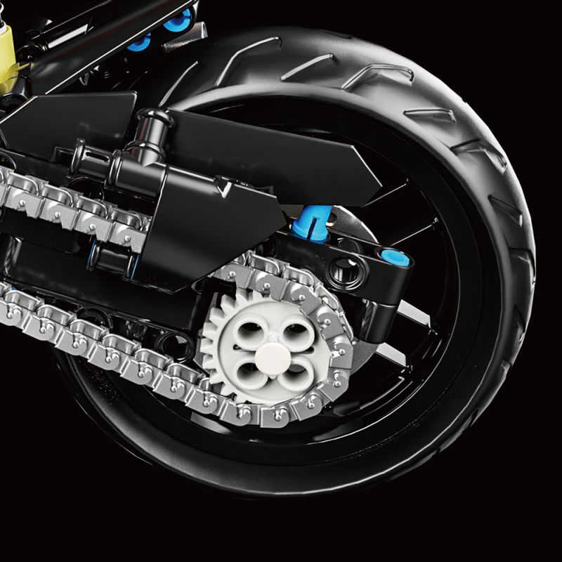 LEIMAO H1128 1128 XE MÁY DUCATI V4S bộ đồ chơi xếp lắp ráp ghép mô hình Technic Kỹ Thuật Công Nghệ Cao Mô Hình Phương Tiện 816 khối