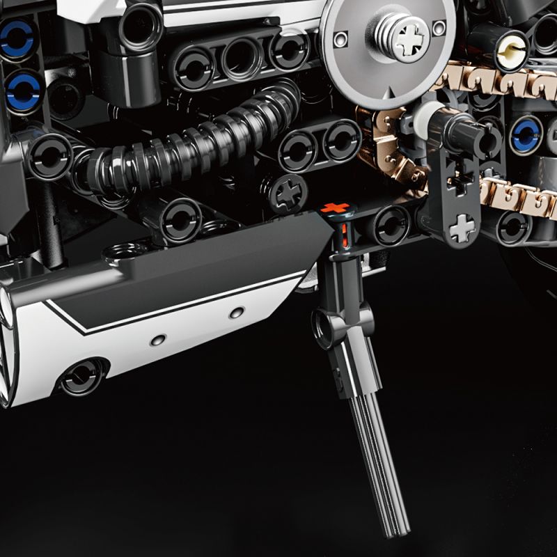 LEIMAO H1130 1130 XE MÁY YAMAHA MT-10SP bộ đồ chơi xếp lắp ráp ghép mô hình Technic Kỹ Thuật Công Nghệ Cao Mô Hình Phương Tiện 820 khối