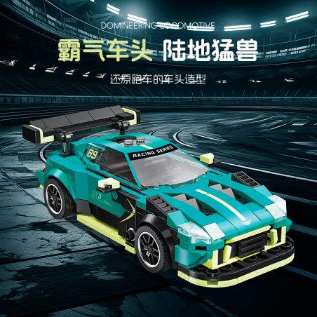 JIESTAR JJ9181 9181 XE THỂ THAO GT3 bộ đồ chơi xếp lắp ráp ghép mô hình Speed Champions Racing Cars Đua Xe Công Thức 333 khối