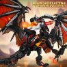 LE YI 68257 WARCRAFT NAISA FIRE DRAGON NAZARIO bộ đồ chơi xếp lắp ráp ghép mô hình Movie & Game Phim Và Trò Chơi 1438 khối
