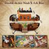 BUILDMOC F-C10018 C10018 10018 FC10018 CON TÀU NÔ-Ê bộ đồ chơi xếp lắp ráp ghép mô hình NOAH'S ARK 1007 khối