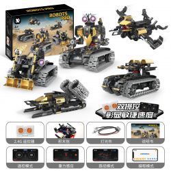 KAIYU KEEYEE WORLD K96185 96185 ROBOT LẬP TRÌNH QUÂN SỰ bộ đồ chơi xếp lắp ráp ghép mô hình Technic Kỹ Thuật Công Nghệ Cao Mô Hình Phương Tiện 323 khối