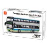 WANGE LIGAO DR.LUCK 4974 XE BUÝT HAI TẦNG bộ đồ chơi xếp lắp ráp ghép mô hình City DOUBLE-DECKER ELECTRIC BUS Thành Phố 491 khối