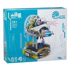 SMALL ANGLE JD072 VẺ ĐẸP bộ đồ chơi xếp lắp ráp ghép mô hình Arts & Crafts MACHINE NAUTILUS 1190 khối