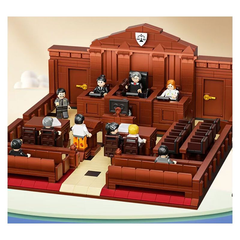 DAFA EXAM QJ5495 5495 ĐẠI ĐÌNH HẦU bộ đồ chơi xếp lắp ráp ghép mô hình 1213 khối