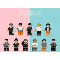 DAFA EXAM QJ5495 5495 ĐẠI ĐÌNH HẦU bộ đồ chơi xếp lắp ráp ghép mô hình 1213 khối