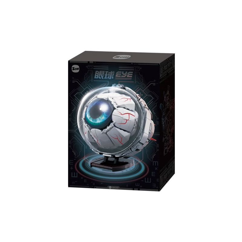 ZOIN GK104 SỰ SÁNG TẠO KHÔNG GIỚI HẠN CON MẮT bộ đồ chơi xếp lắp ráp ghép mô hình