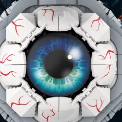 ZOIN GK104 SỰ SÁNG TẠO KHÔNG GIỚI HẠN CON MẮT bộ đồ chơi xếp lắp ráp ghép mô hình