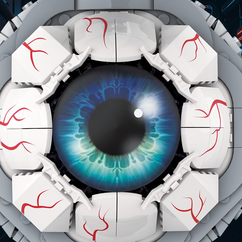 ZOIN GK104 SỰ SÁNG TẠO KHÔNG GIỚI HẠN CON MẮT bộ đồ chơi xếp lắp ráp ghép mô hình