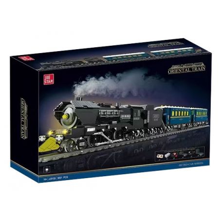 JIESTAR JJ9155 9155 TÀU HƠI NƯỚC DONGFENG bộ đồ chơi xếp lắp ráp ghép mô hình City Thành Phố 3691 khối