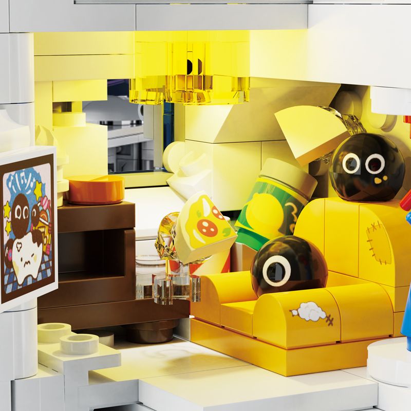 ZOIN GK103 SỰ SÁNG TẠO KHÔNG GIỚI HẠN RĂNG bộ đồ chơi xếp lắp ráp ghép mô hình