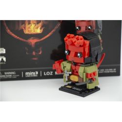 LOZ 1400-4 HELLBOY SỰ TRỖI DẬY CỦA NỮ HOÀNG MÁU bộ đồ chơi xếp lắp ráp ghép mô hình Movie & Game Phim Và Trò Chơi