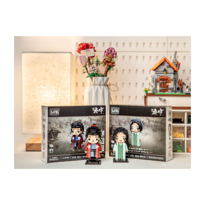 LOZ 1400-31 TRUYỀN THUYẾT KIỀU PHONG A'ZHU bộ đồ chơi xếp lắp ráp ghép mô hình Movie & Game Phim Và Trò Chơi