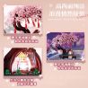 DUOMAIKA D1311 1311 SAKURA RUWU ANH ĐÀO HOA bộ đồ chơi xếp lắp ráp ghép mô hình Arts & Crafts 706 khối