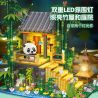 JIESTAR 59093 TÚP LỀU TRE GẤU TRÚC bộ đồ chơi xếp lắp ráp ghép mô hình Creator BAMBOO HOUSE Sáng Tạo 1945 khối