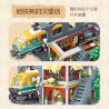 JIESTAR 89128 CỬA HÀNG BURGER bộ đồ chơi xếp lắp ráp ghép mô hình Creator BURGERSHOP Sáng Tạo 3289 khối