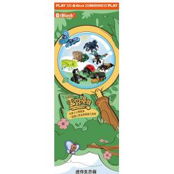 IBLOCK IB2202-5 2202-5 THẾ GIỚI LỖI NHỆN bộ đồ chơi xếp lắp ráp ghép mô hình SPIDER