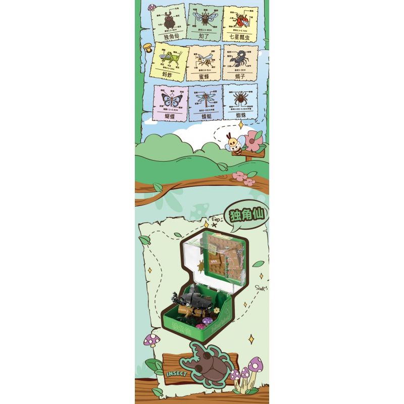 IBLOCK IB2202-5 2202-5 THẾ GIỚI LỖI NHỆN bộ đồ chơi xếp lắp ráp ghép mô hình SPIDER