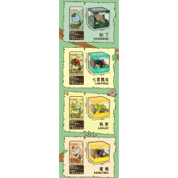 IBLOCK IB2202-6 2202-6 CHUYỂN VÙNG TRONG NGÀNH CÔNG NGHIỆP TRÙNG BƯỚM bộ đồ chơi xếp lắp ráp ghép mô hình BUTTERFLY