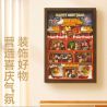 WEKKI 516161 NIỀM VUI GIA ĐÌNH bộ đồ chơi xếp lắp ráp ghép mô hình Creator THE FAMILY Sáng Tạo 1400 khối