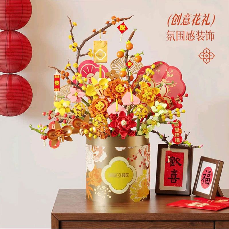 AREA-X AF0001 0001 TÔI MUỐN NẮM LẤY CÁI XÔ bộ đồ chơi xếp lắp ráp ghép mô hình Creator Sáng Tạo