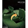 12GO 97006 XE TĂNG HẠNG NẶNG IS-2 1:28 tỷ lệ 1:28 bộ đồ chơi xếp lắp ráp ghép mô hình Military Army IS-2 HEAVY TANK Quân Sự Bộ Đội 1402 khối