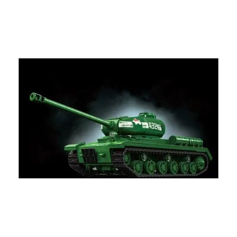12GO 97006 XE TĂNG HẠNG NẶNG IS-2 1:28 tỷ lệ 1:28 bộ đồ chơi xếp lắp ráp ghép mô hình Military Army IS-2 HEAVY TANK Quân Sự Bộ Đội 1402 khối