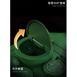 12GO 97007 T34-85 MEDIUM TANK 1:28 tỷ lệ 1:28 bộ đồ chơi xếp lắp ráp ghép mô hình Military Army Quân Sự Bộ Đội 1263 khối