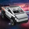 BAKA TECHNOLOGY 33000 XE TẢI ĐIỆN TỬ TESLA bộ đồ chơi xếp lắp ráp ghép mô hình Creator TESLA CYBERTRUCK Sáng Tạo 1067 khối