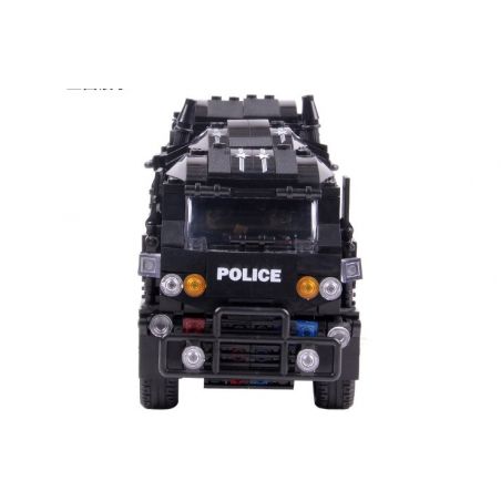 WOMA C0552 0552 Xếp hình kiểu  SWAT SPECIAL FORCE SWAT Truck With Mini Figures Xe Tải Chuyên Chở Lực Lượng Đặc Nhiệm 1492 khối