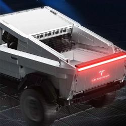 BAKA TECHNOLOGY 33000 XE TẢI ĐIỆN TỬ TESLA bộ đồ chơi xếp lắp ráp ghép mô hình Creator TESLA CYBERTRUCK Sáng Tạo 1067 khối