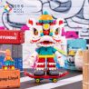 JIALE SPECIAL 71141 PHỐ KHIÊU VŨ LION WAKE -UP bộ đồ chơi xếp lắp ráp ghép mô hình Creator Sáng Tạo 642 khối