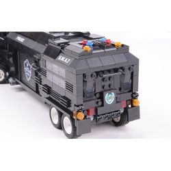 WOMA C0552 0552 Xếp hình kiểu  SWAT SPECIAL FORCE SWAT Truck With Mini Figures Xe Tải Chuyên Chở Lực Lượng Đặc Nhiệm 1492 khối WOMA C0552 0552 Xếp hình kiểu  SWAT SPECIAL FORCE SWAT Truck With Mini Figures Xe Tải Chuyên Chở Lực Lượng Đặc Nhiệm 1492 khối