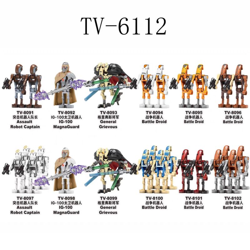 TV TV6112 TV TV8091 TV TV8092 TV TV8093 TV TV8094 TV TV8095 TV TV8096 TV TV8097 TV TV8098 TV TV8099 TV TV8100 TV TV8101 TV TV8102 Xếp hình lắp ráp ghép mô hình Mô hình nhỏ của Star Wars 12 kiểu TV TV6112 TV TV8091 TV TV8092 TV TV8093 TV TV8094 TV TV8095 TV TV8096 TV TV8097 TV TV8098 TV TV8099 TV TV8100 TV TV8101 TV TV8102 Xếp hình lắp ráp ghép mô hình Mô hình nhỏ của Star Wars 12 kiểu