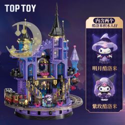 TOP TOY TC3201 3201 GIA ĐÌNH SANRIO LÂU ĐÀI KUELOMI KUEOMI bộ đồ chơi xếp lắp ráp ghép mô hình 1700 khối