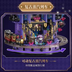 TOP TOY TC3201 3201 GIA ĐÌNH SANRIO LÂU ĐÀI KUELOMI KUEOMI bộ đồ chơi xếp lắp ráp ghép mô hình 1700 khối