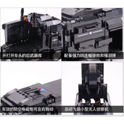 WOMA C0552 0552 Xếp hình kiểu  SWAT SPECIAL FORCE SWAT Truck With Mini Figures Xe Tải Chuyên Chở Lực Lượng Đặc Nhiệm 1492 khối WOMA C0552 0552 Xếp hình kiểu  SWAT SPECIAL FORCE SWAT Truck With Mini Figures Xe Tải Chuyên Chở Lực Lượng Đặc Nhiệm 1492 khối