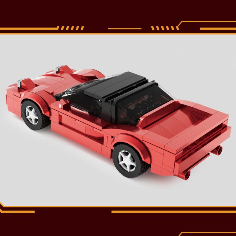 DRAM BLOCKS DB1004 1004 XE THỂ THAO DB1004 bộ đồ chơi xếp lắp ráp ghép mô hình Speed Champions Racing Cars Đua Xe Công Thức