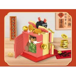 WEILE CREATION 2214 LÀM GIÀU bộ đồ chơi xếp lắp ráp ghép mô hình Creator Sáng Tạo 1218 khối