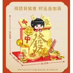 WEILE CREATION 2214 LÀM GIÀU bộ đồ chơi xếp lắp ráp ghép mô hình Creator Sáng Tạo 1218 khối