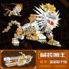 Kazi KY8129 8129 PHÁO CƠ KHÍ LION KING LIQUID GOLD bộ đồ chơi xếp lắp ráp ghép mô hình 1422 khối