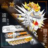 Kazi KY8129 8129 PHÁO CƠ KHÍ LION KING LIQUID GOLD bộ đồ chơi xếp lắp ráp ghép mô hình 1422 khối
