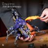 A CRUEL HIGH 24020 LỖI KHỔNG LỒ CƠ KHÍ bộ đồ chơi xếp lắp ráp ghép mô hình MECH AWAKENING 1546 khối