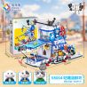 JIALE SPECIAL 58004 ĐỪNG CHẠM VÀO LÃNH THỔ CỦA MEOW STAR NHÀ HÀNG HẢI SẢN GULU bộ đồ chơi xếp lắp ráp ghép mô hình 848 khối